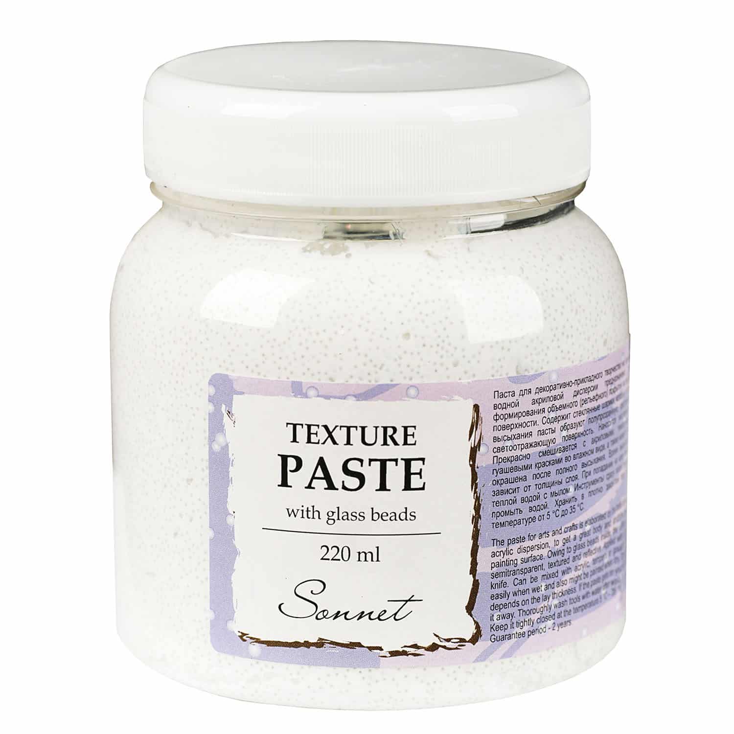 Texture Paste with glass balls 220 ml